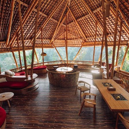 Temple House 3Bds Eco Bamboo House Pool River View Bringkit Kültér fotó