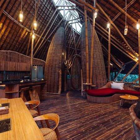 Temple House 3Bds Eco Bamboo House Pool River View Bringkit Kültér fotó