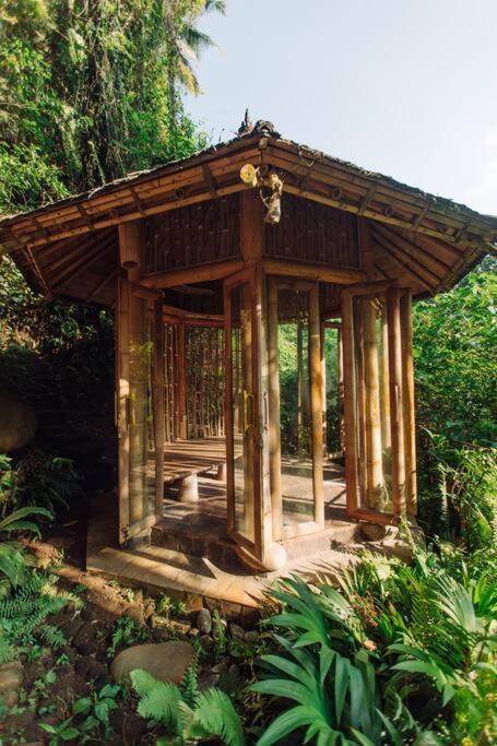 Temple House 3Bds Eco Bamboo House Pool River View Bringkit Kültér fotó