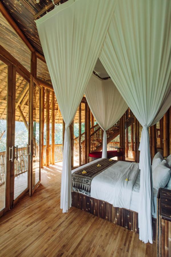 Temple House 3Bds Eco Bamboo House Pool River View Bringkit Kültér fotó