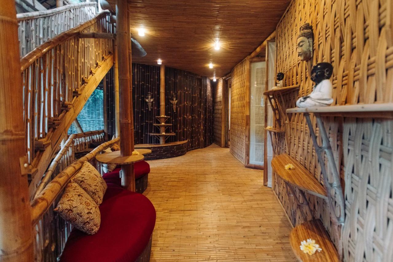 Temple House 3Bds Eco Bamboo House Pool River View Bringkit Kültér fotó