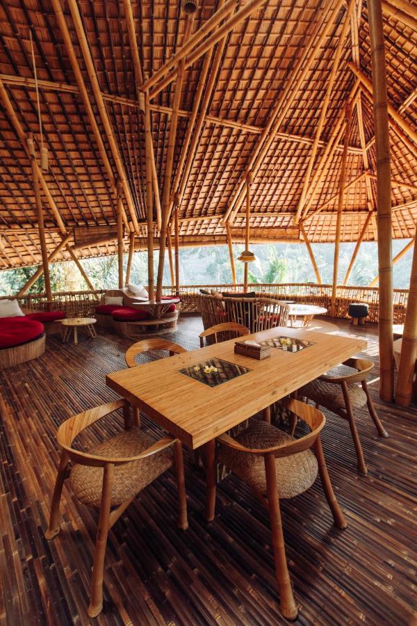 Temple House 3Bds Eco Bamboo House Pool River View Bringkit Kültér fotó